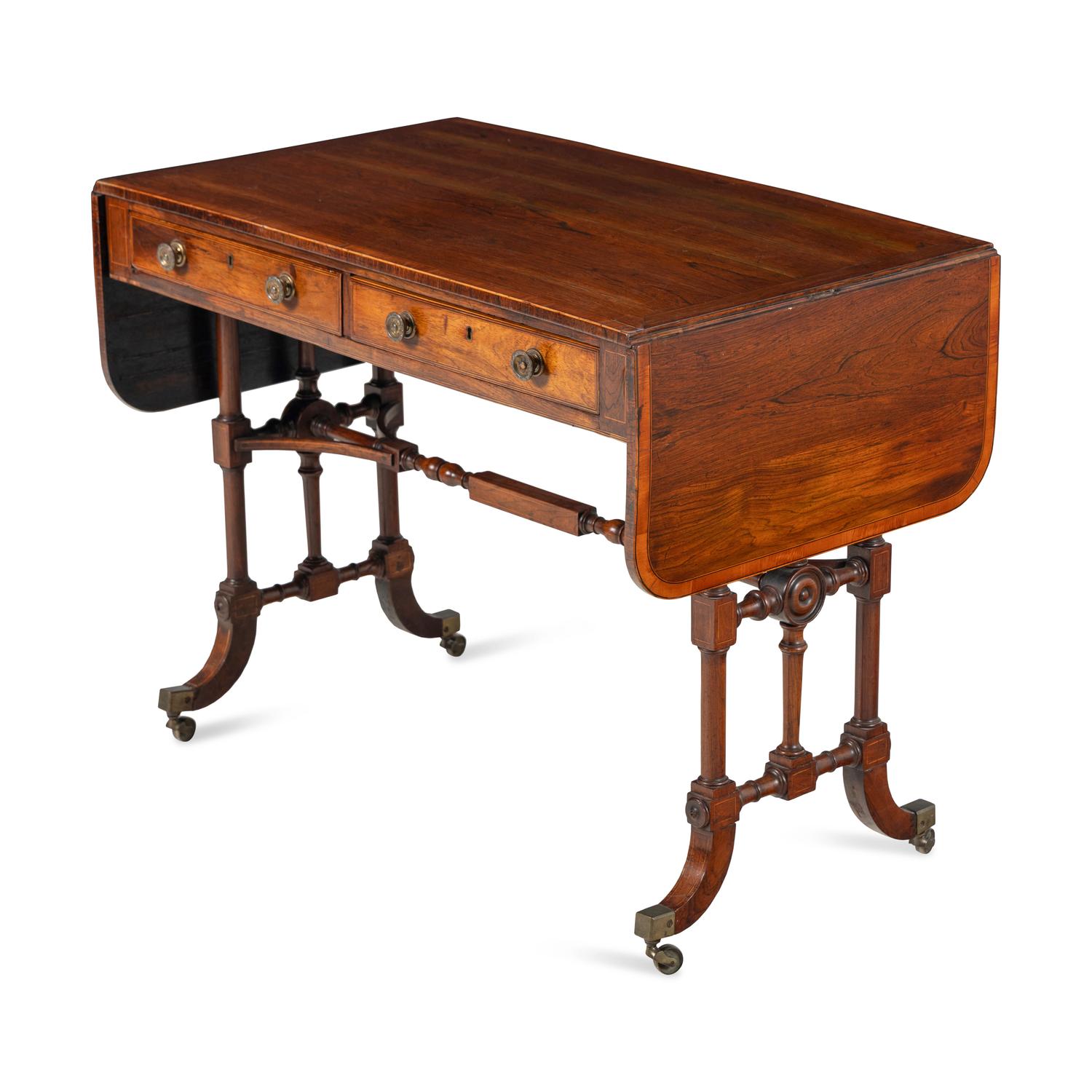 A Regency Rosewood Sofa Table
