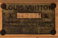 Louis Vuitton Stamped Hardside Suitcase, 1920s