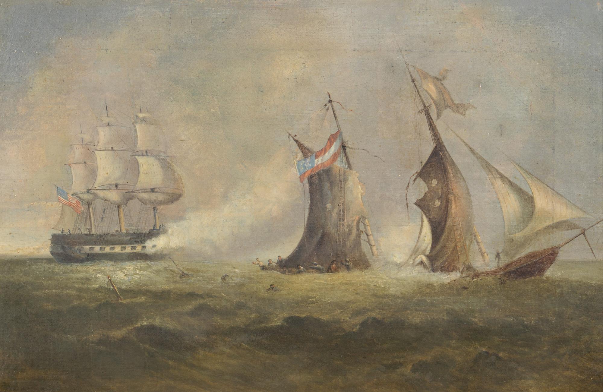 USS Kearsage Sinking of the Confederate Blockade Runner, the Alabama