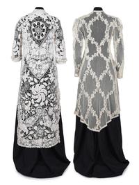 Two Edwardian Lace Jackets, Early 20th Century
