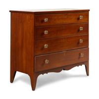 A Federal Cherrywood Chest of Drawers