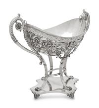 A German Silver Centerpiece Basket