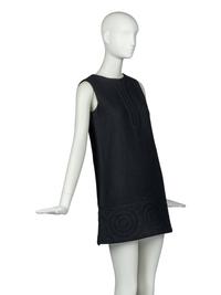 Pierre Cardin Dress with Embroidered Hem, 1960s