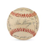 A 1959 Seattle Rainers Team Signed Autograph Baseball