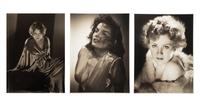 Dorothy Sebastian, Jane Russell, Joan Perry (three photographs)