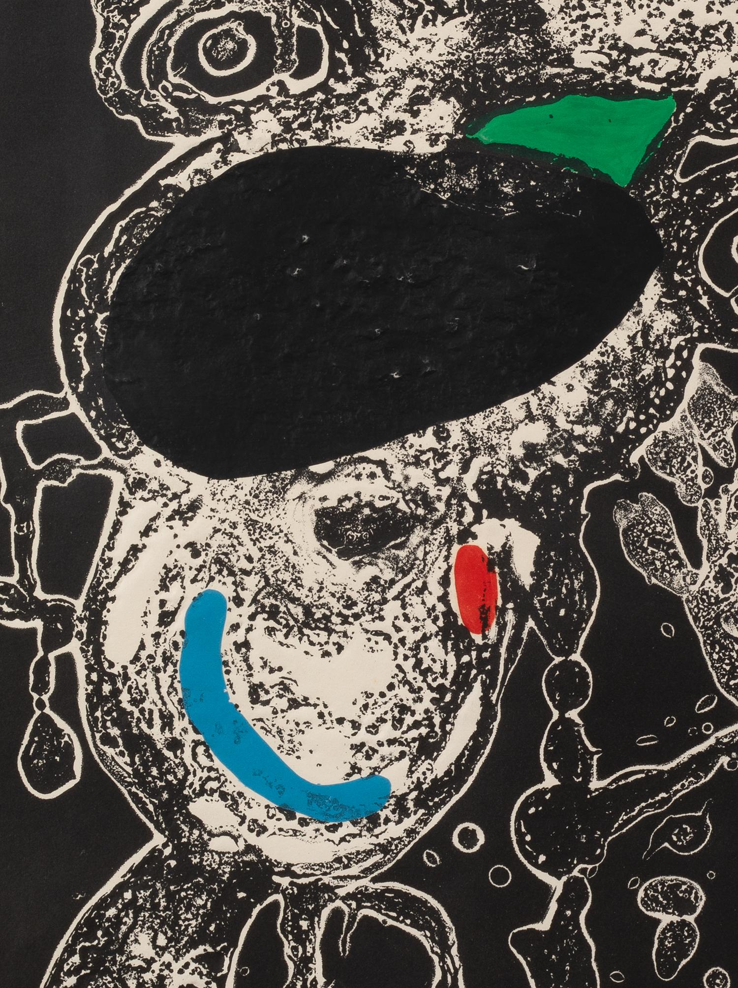Plate III from Espriu - Miró , 1975