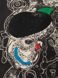Plate III from Espriu - Miró , 1975