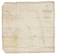 MAURY, Matthew Fontaine. A Chart...of the Cruise of the American Arctic Expedition in search of Sir John Franklin. Wash., D.C., ca 1851