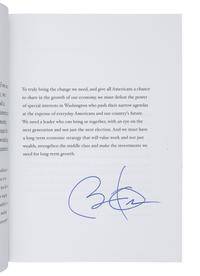 OBAMA, Barack. Keeping America’s Promise: Strengthening the Middle Class . [N.p.: n.p., 2008].