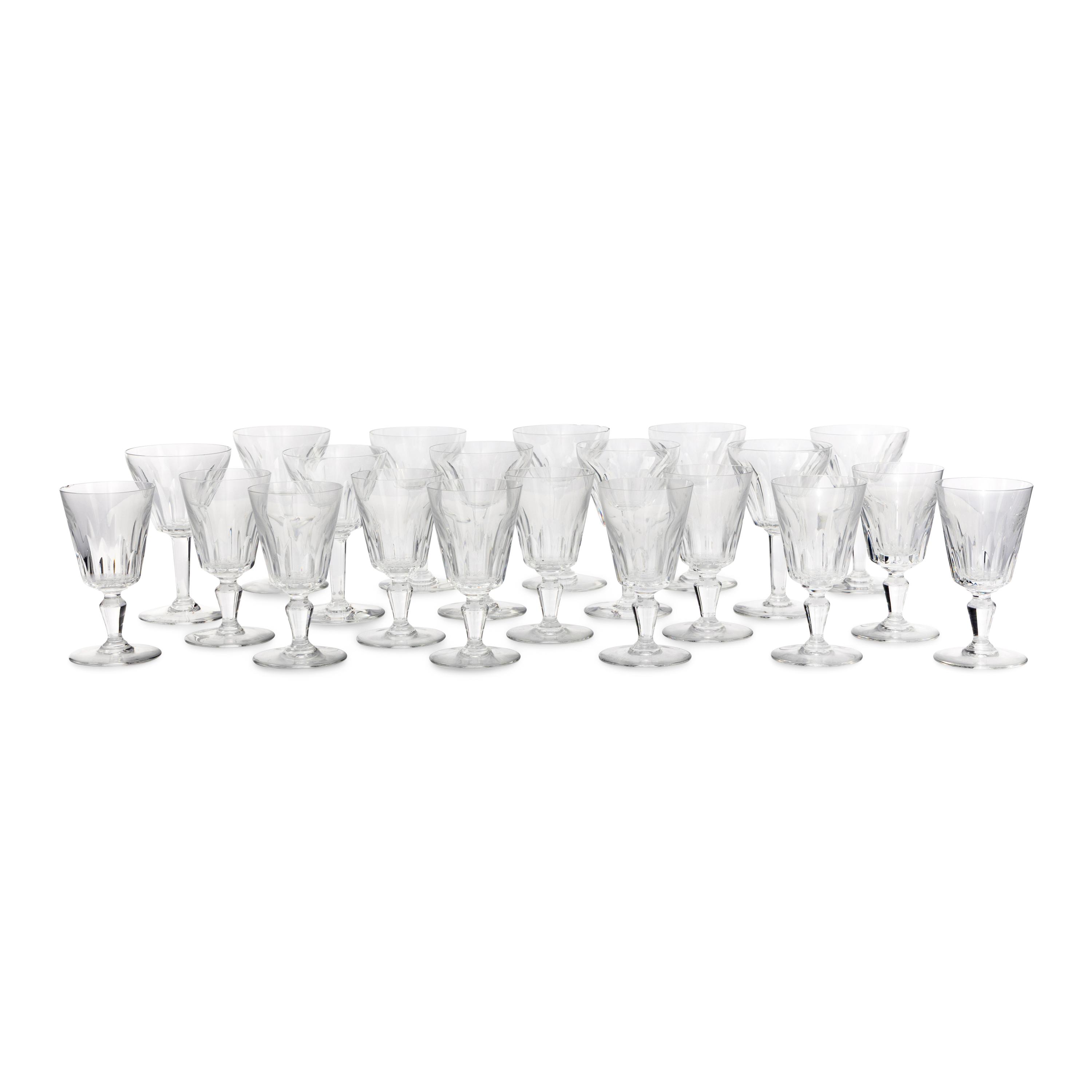 A Baccarat Val de Loire Stemware Service