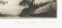 Rain in Taos Valley , Artist's Proof