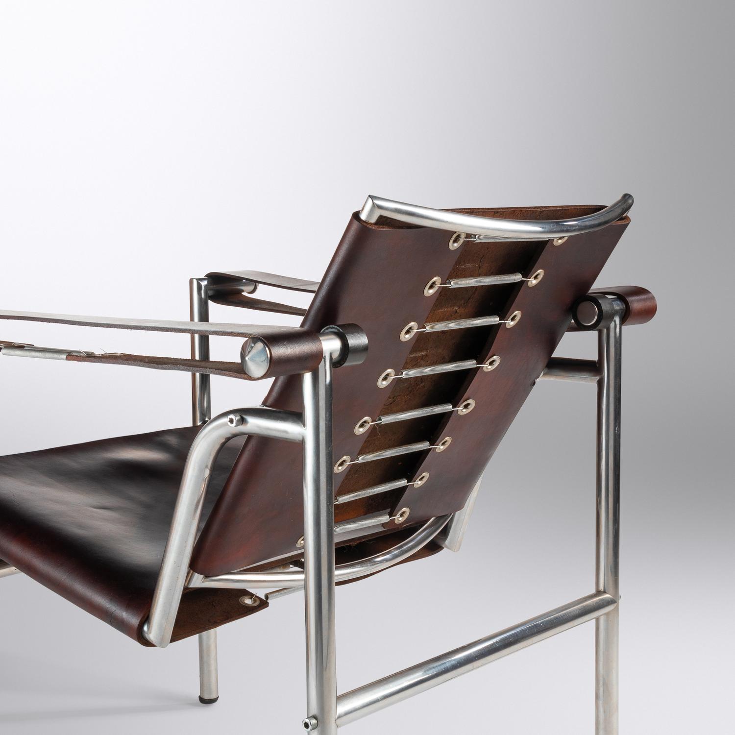 Pair of LC1 Armchairs Treitel Gratz, USA