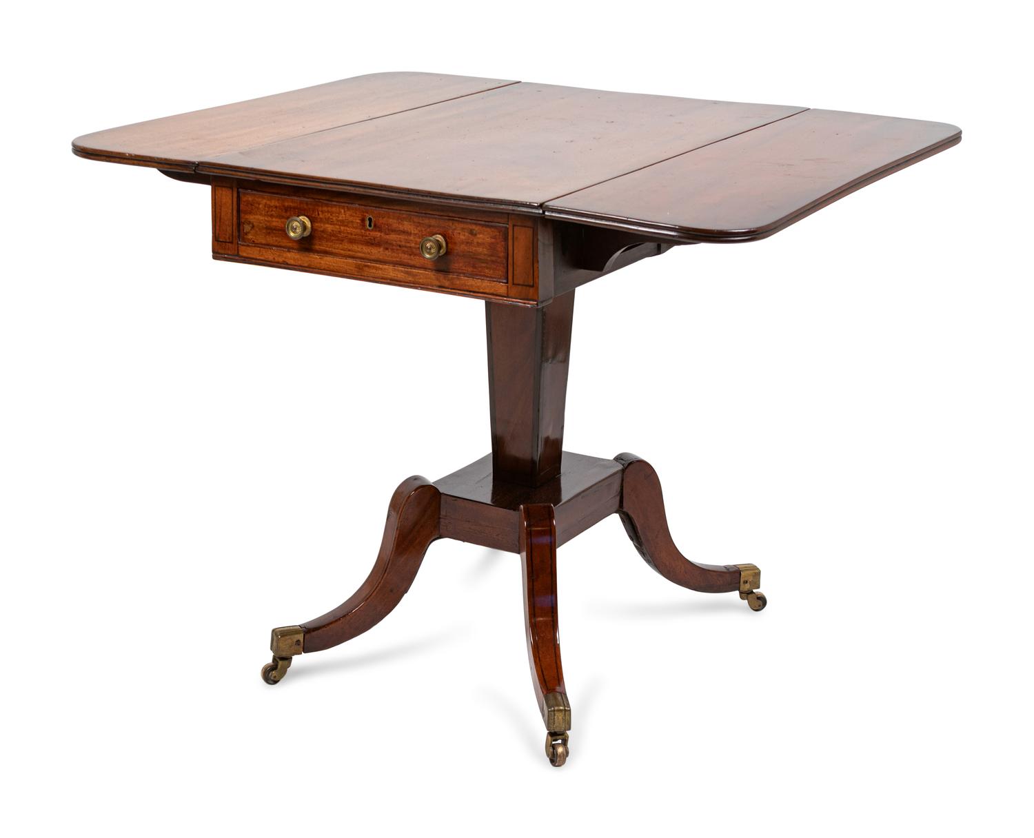 A Regency Mahogany Pembroke Table