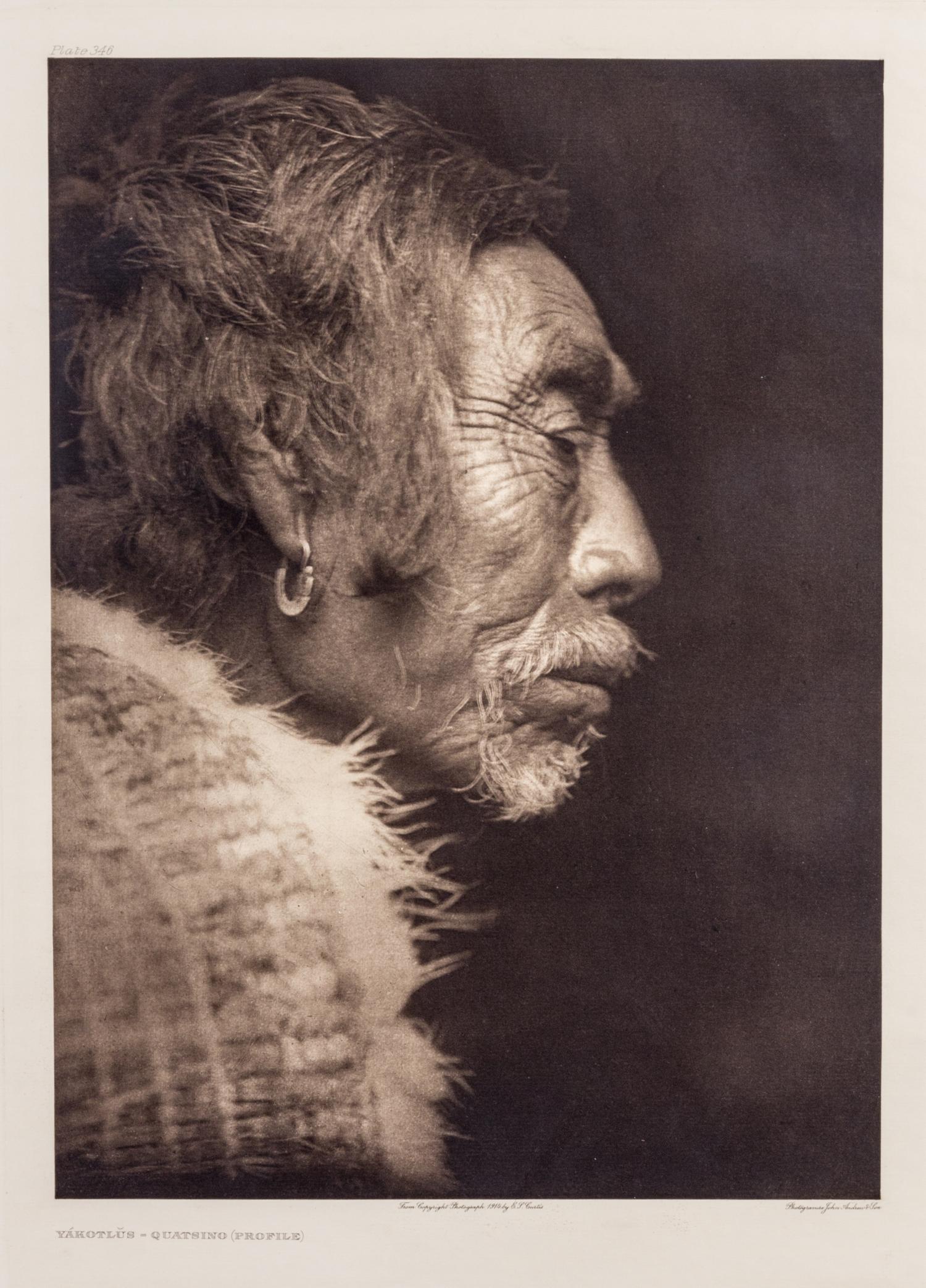 CURTIS, EDWARD SHERRIFF. A group of 4 photogravures. 1914-1926.