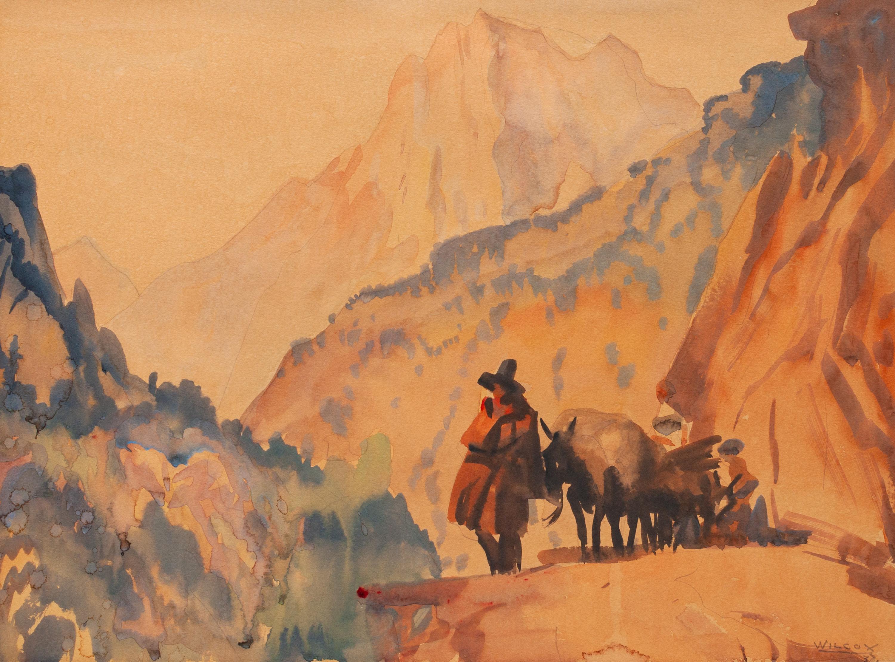 Two works: In the Canyon and Close to the Sun