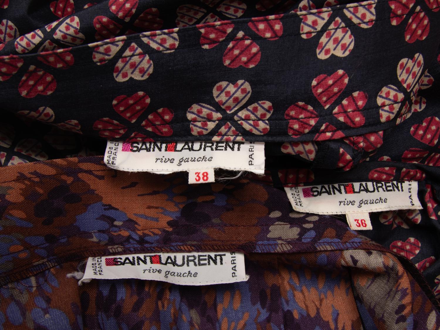 Two YSL Rive Gauche Ensembles