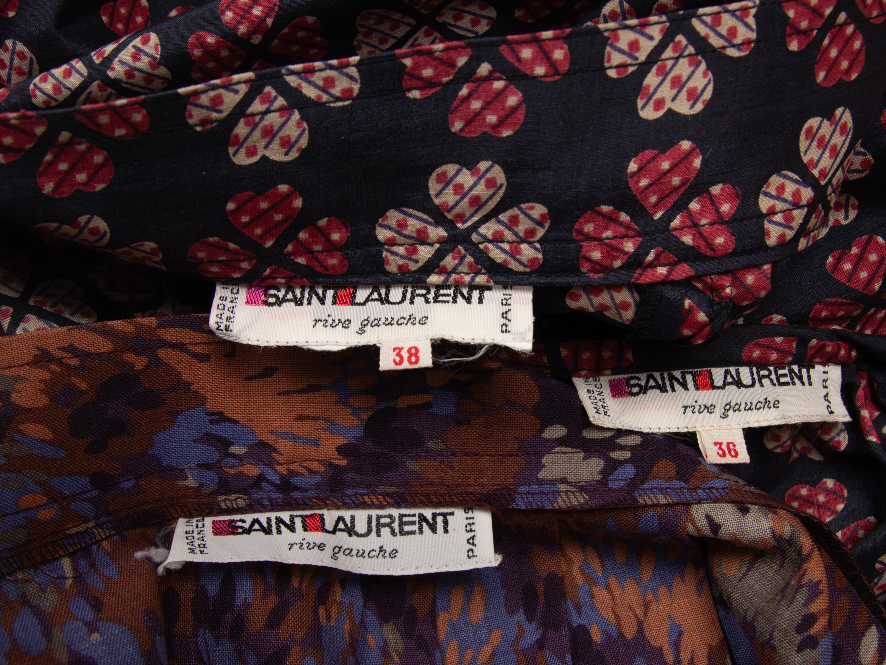 Two YSL Rive Gauche Ensembles