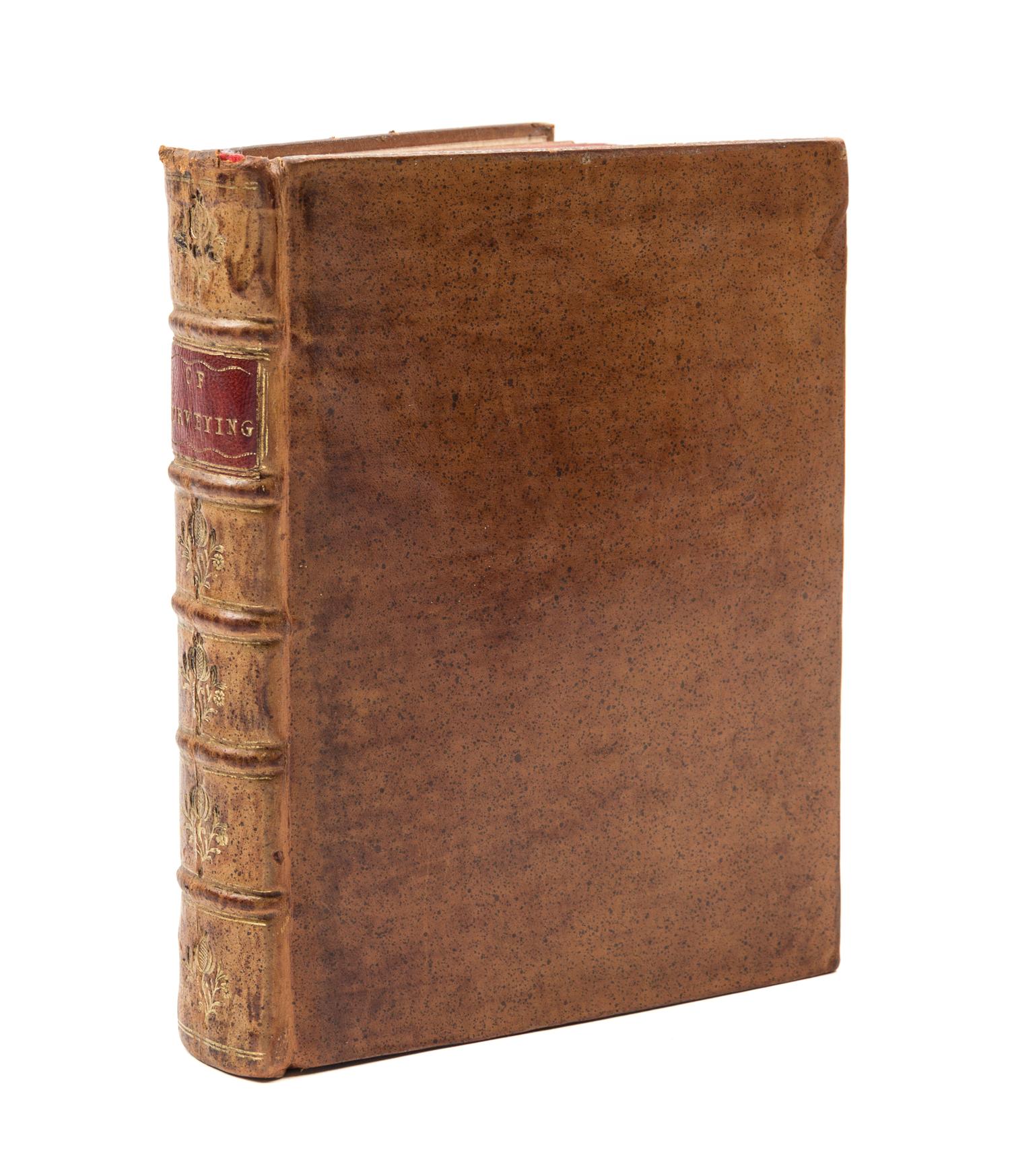 (SURVEYING) LEIGH, VALENTINE, ET AL. Three 16th and 17th century works on surveying bound as one.