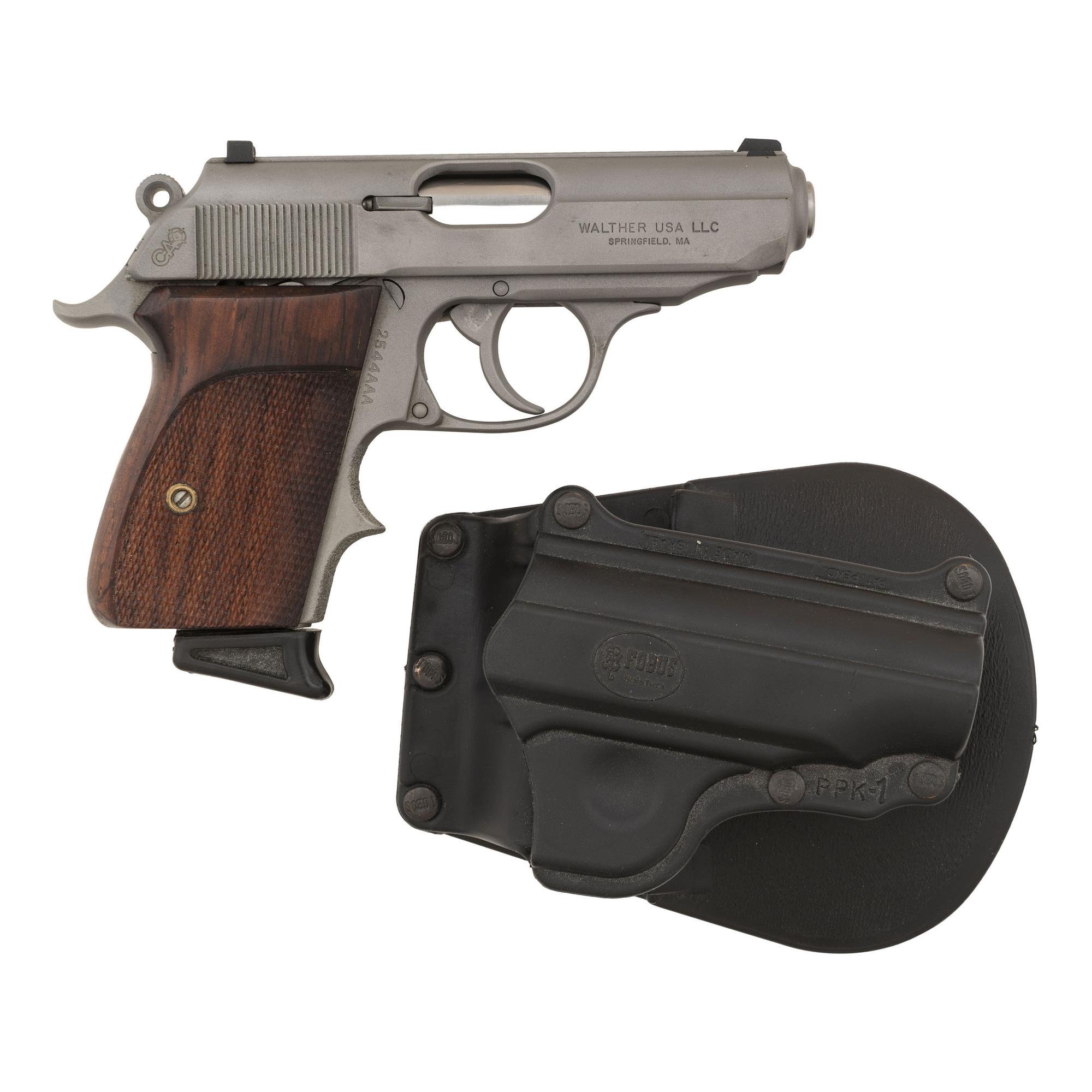 *US Made Customized .32ACP Walther PPK with Fobus Holster