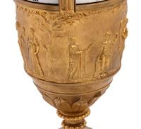 A Louis XVI Style Gilt Bronze Annular Clock