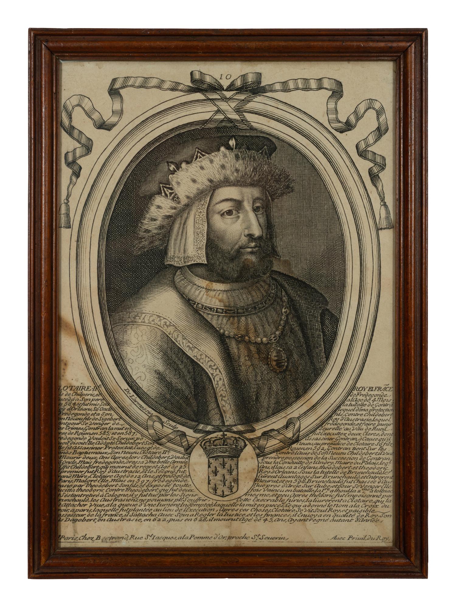 A Set of Twenty-Two Framed French Engravings