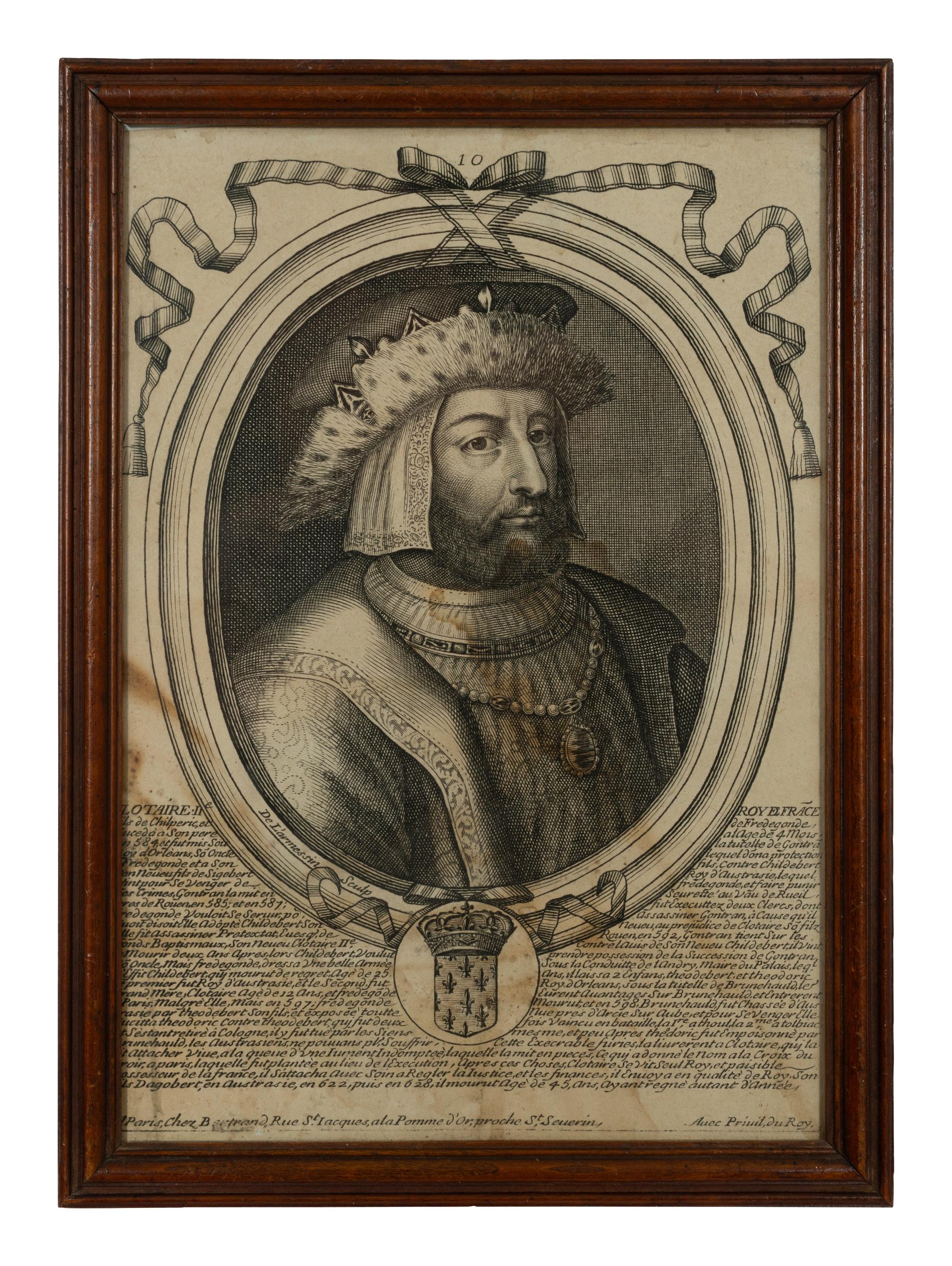 A Set of Twenty-Two Framed French Engravings