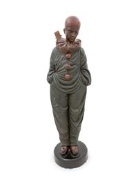 A Cold Painted Cast Metal Figure