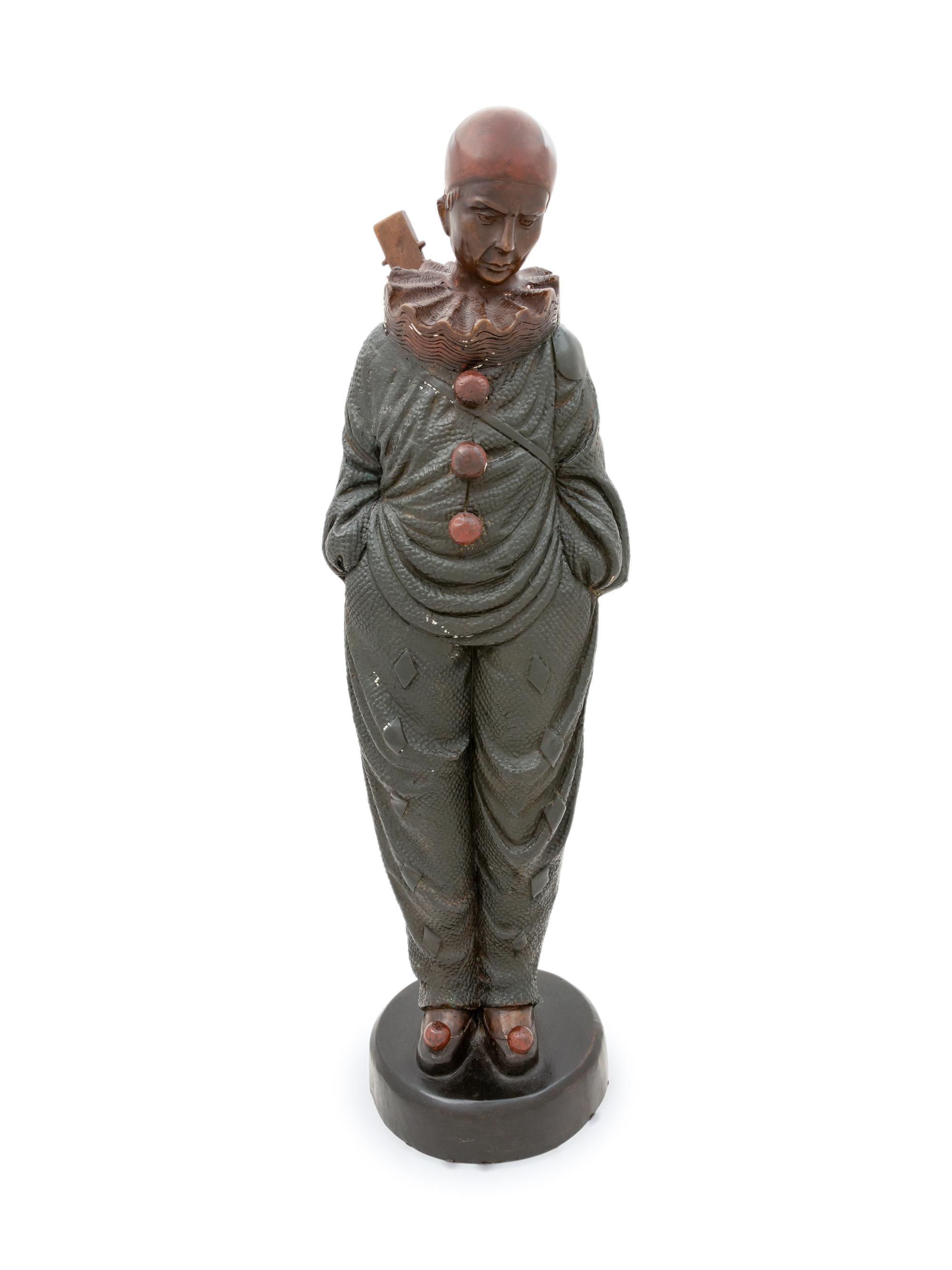 A Cold Painted Cast Metal Figure