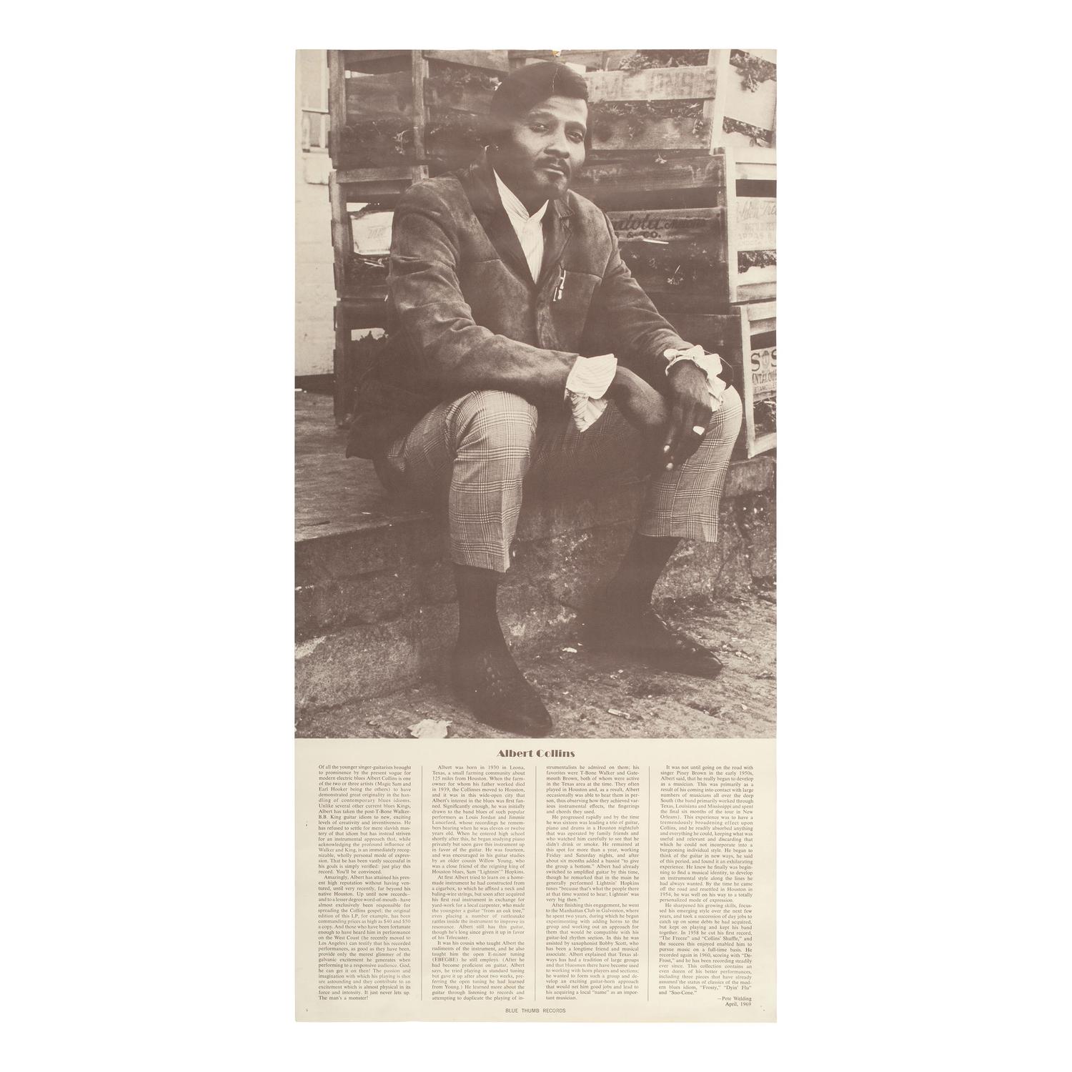 [Music] Group of Six Posters Promoting Blues Acts, incl. Bobby "Blue" Band and Victoria Spivey