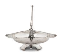 An American Silver Handled Basket