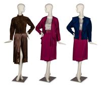 Five Pieces of Giorgio Armani and Gianni Versace, 1980s
