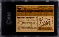 A Group of 1960 Topps Willie Mays Baseball Cards