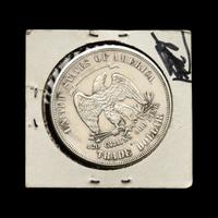 An 1875-S Trade $1 Coin