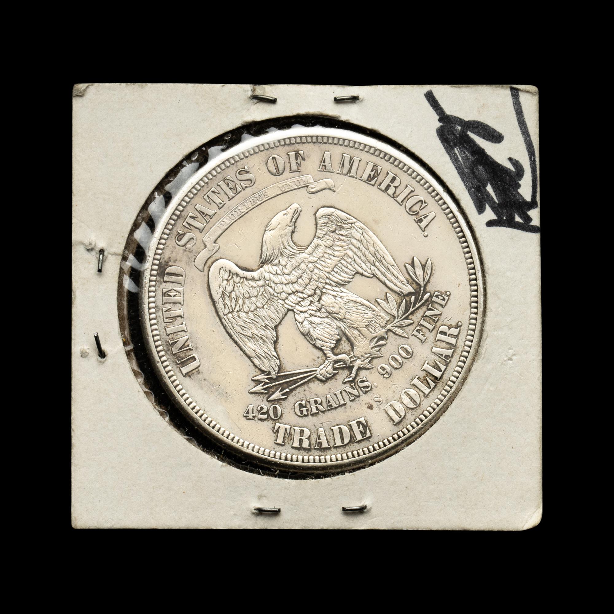An 1875-S Trade $1 Coin