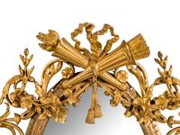 A French Gilt Bronze Mirror in the Manner of François Linke