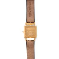 VAN CLEEF & ARPELS, 18K YELLOW GOLD AND DIAMOND 'CLASSIQUE' WATCH