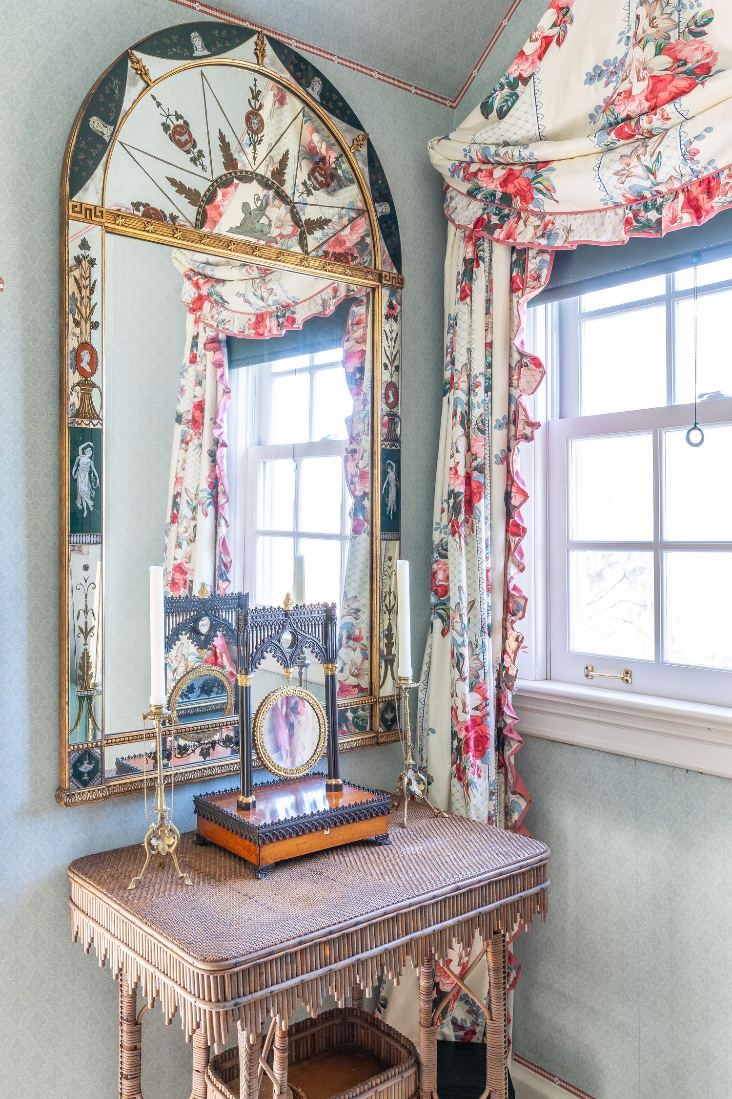 An English Rattan Occasional Table