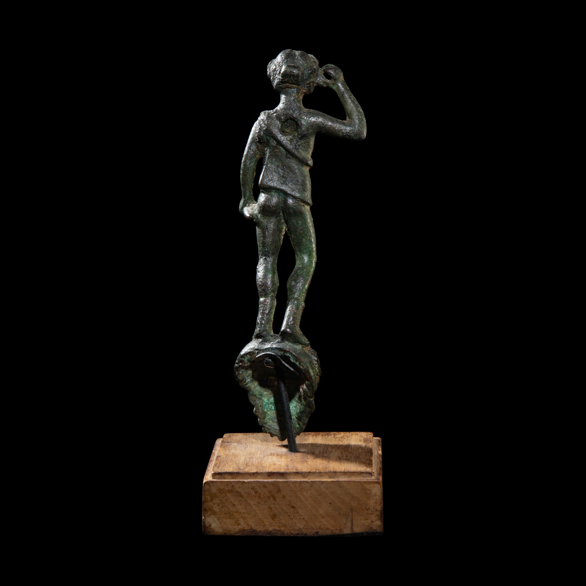 A Roman Bronze Dionysus