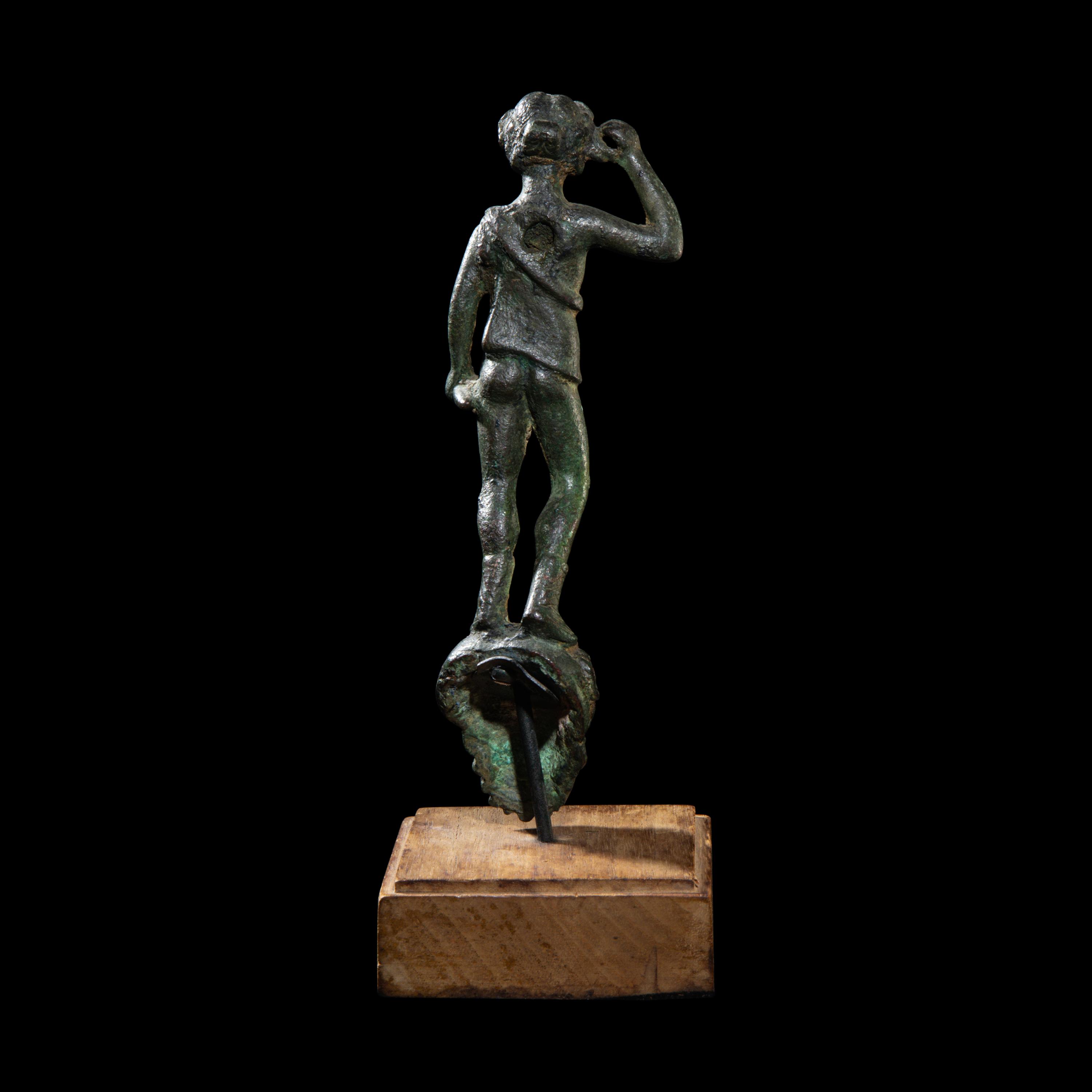 A Roman Bronze Dionysus