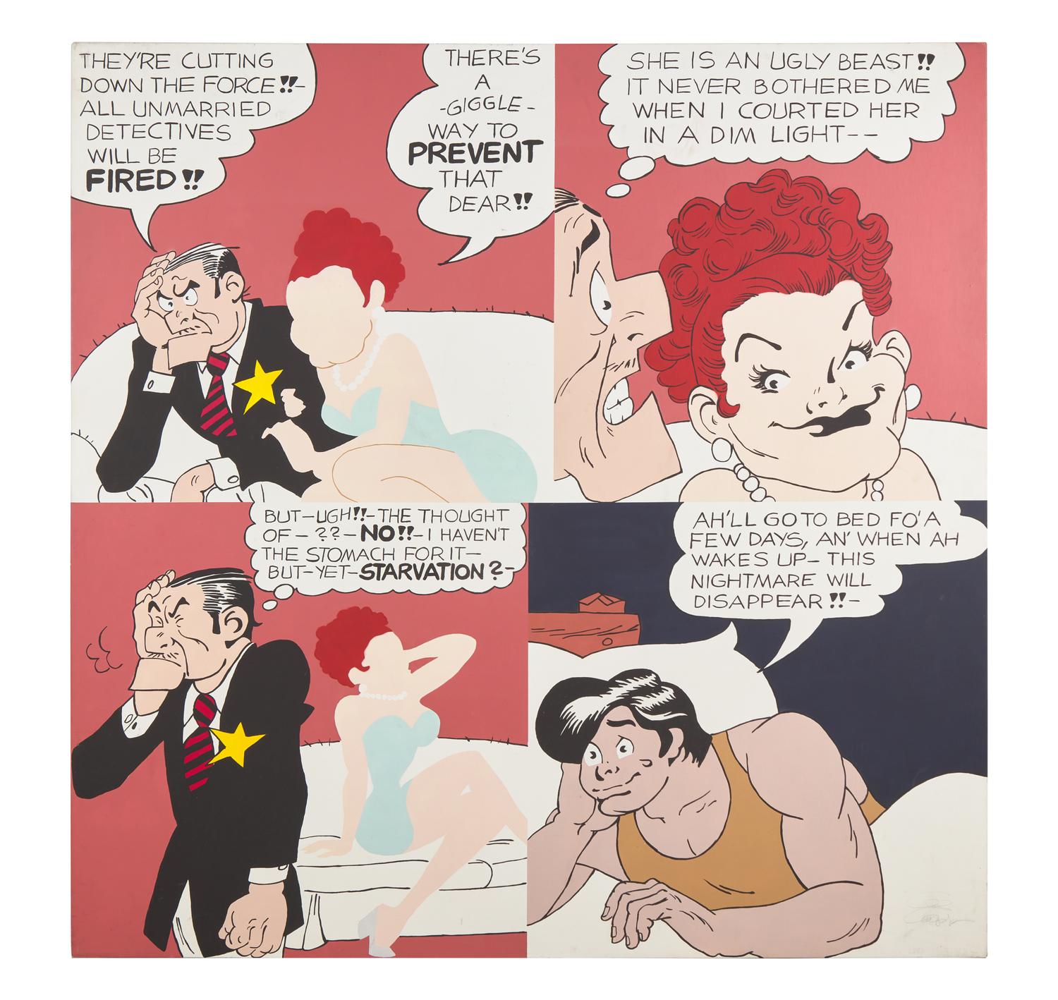 They're Cutting the Force (Comic Strip), 1975