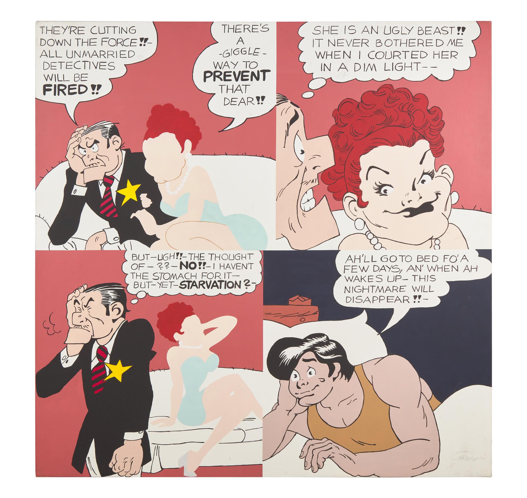 They're Cutting the Force (Comic Strip), 1975