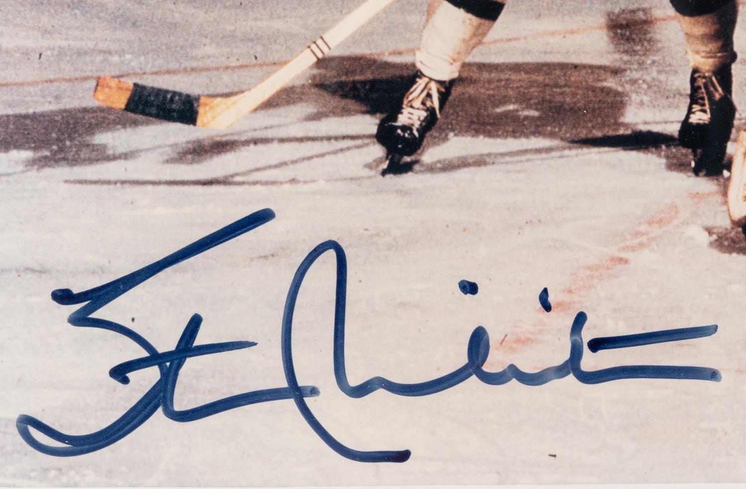A Group of Bobby Hull and Stan Mikita Signed Autograph Items (Beckett Authentication Services BAS Certified),