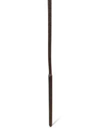 A Set of Continental Wrought Iron Fire Tools with a Pair of Tool Stands — 19TH CENTURY