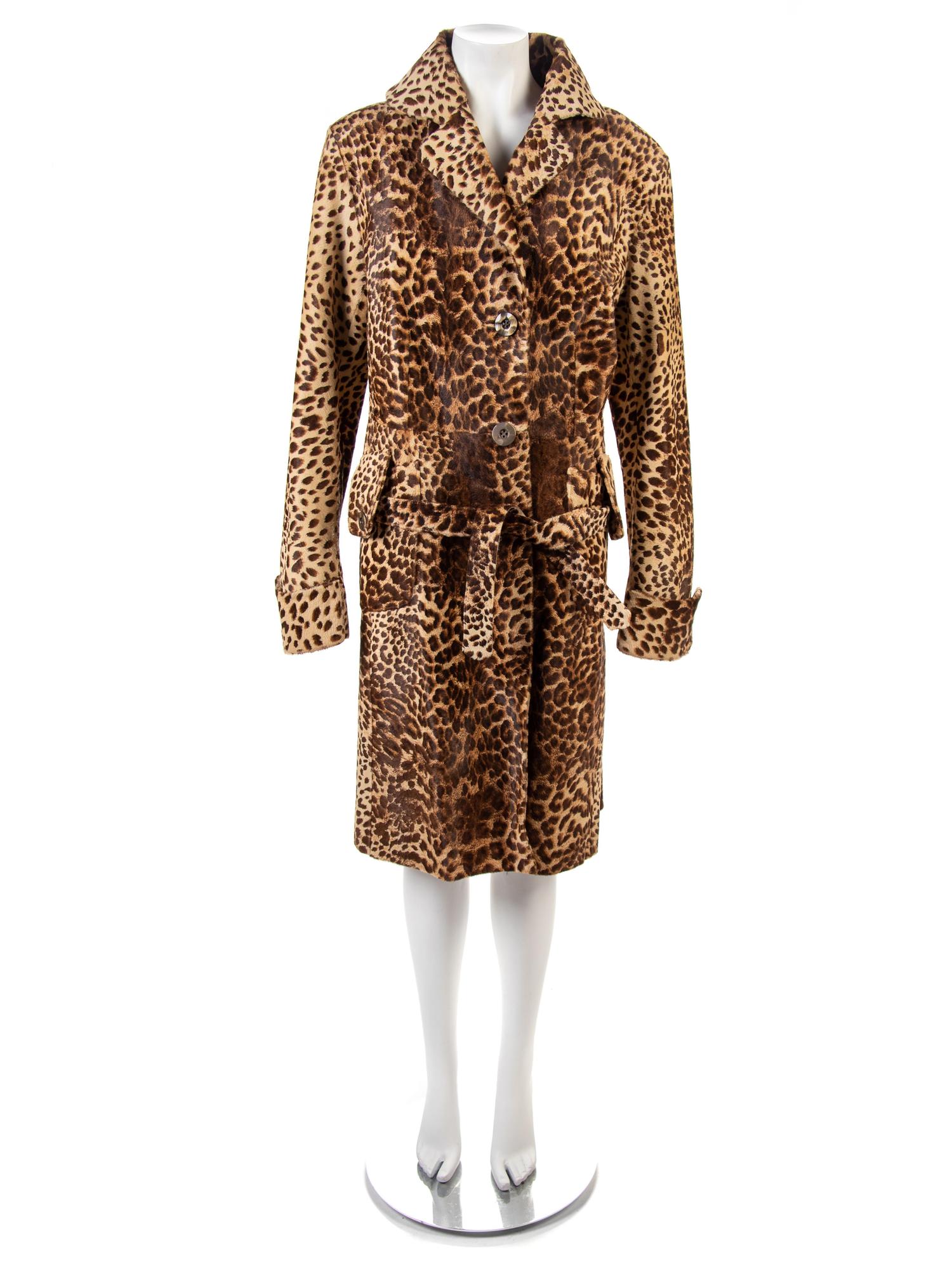 Dolce Rebecca Fur Trench, 2000s
