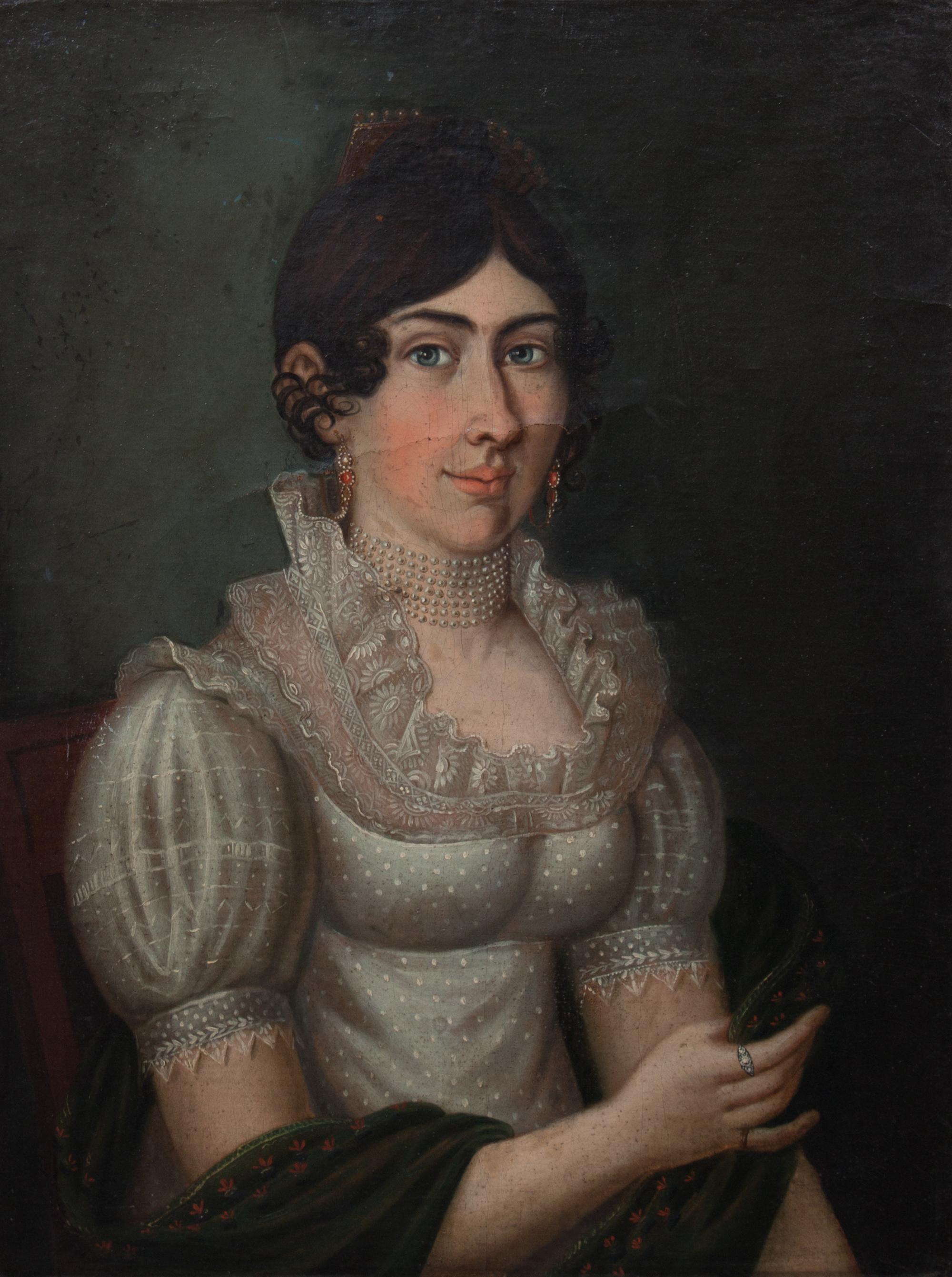 Artist Unknown, (19th century), Portrait of a Lady