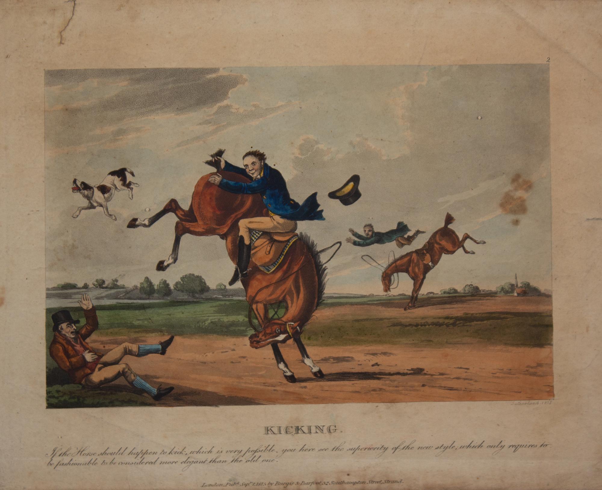 Six English Equestrian Prints