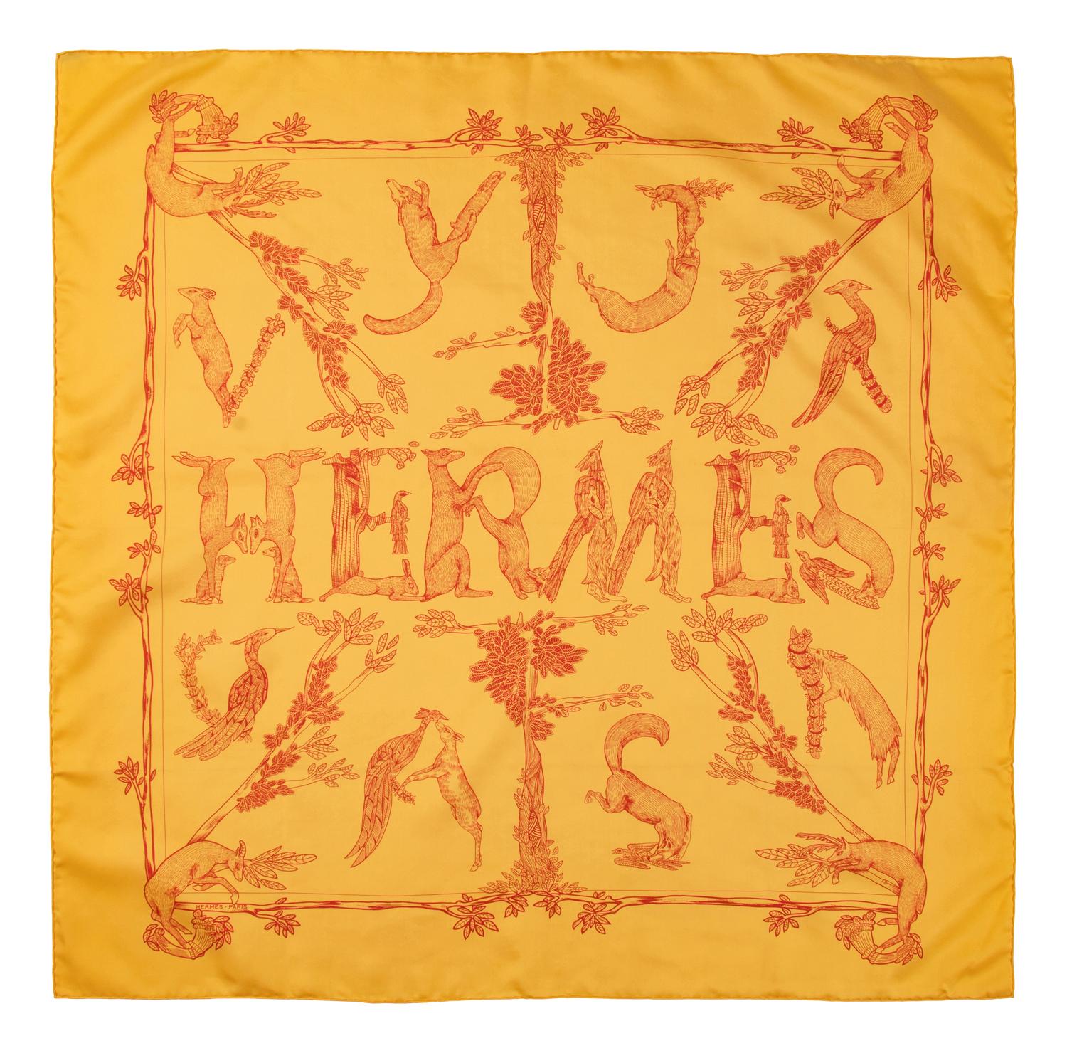 Two Hermès Scarves