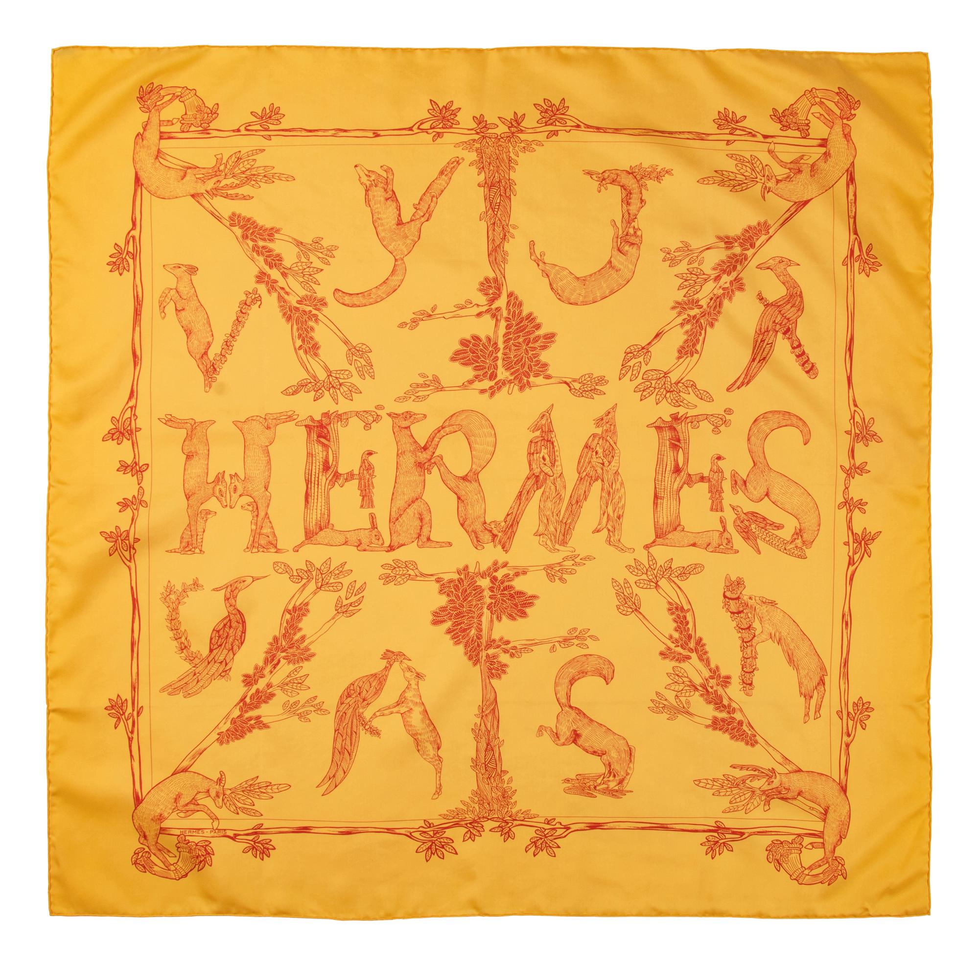 Two Hermès Scarves