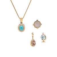 COLLECTION OF YELLOW GOLD JEWELRY