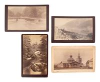 [NATIVE AMERICANS]. A group of 16 photographs of Alaska, incl. landscapes and landmarks, many by F. Jay HAYNES and Edward de GROFFS.